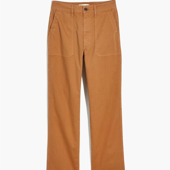 NWT Madewell The Curvy Perfect Vintage Straight Workwear Pants - Picture 7 of 7